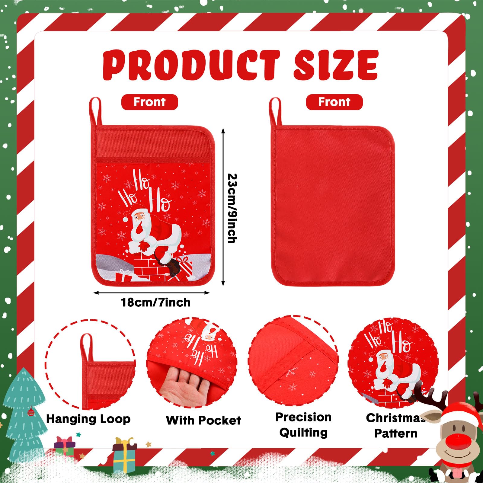 Layhit pocket pot holders provide easy hanging and quick access