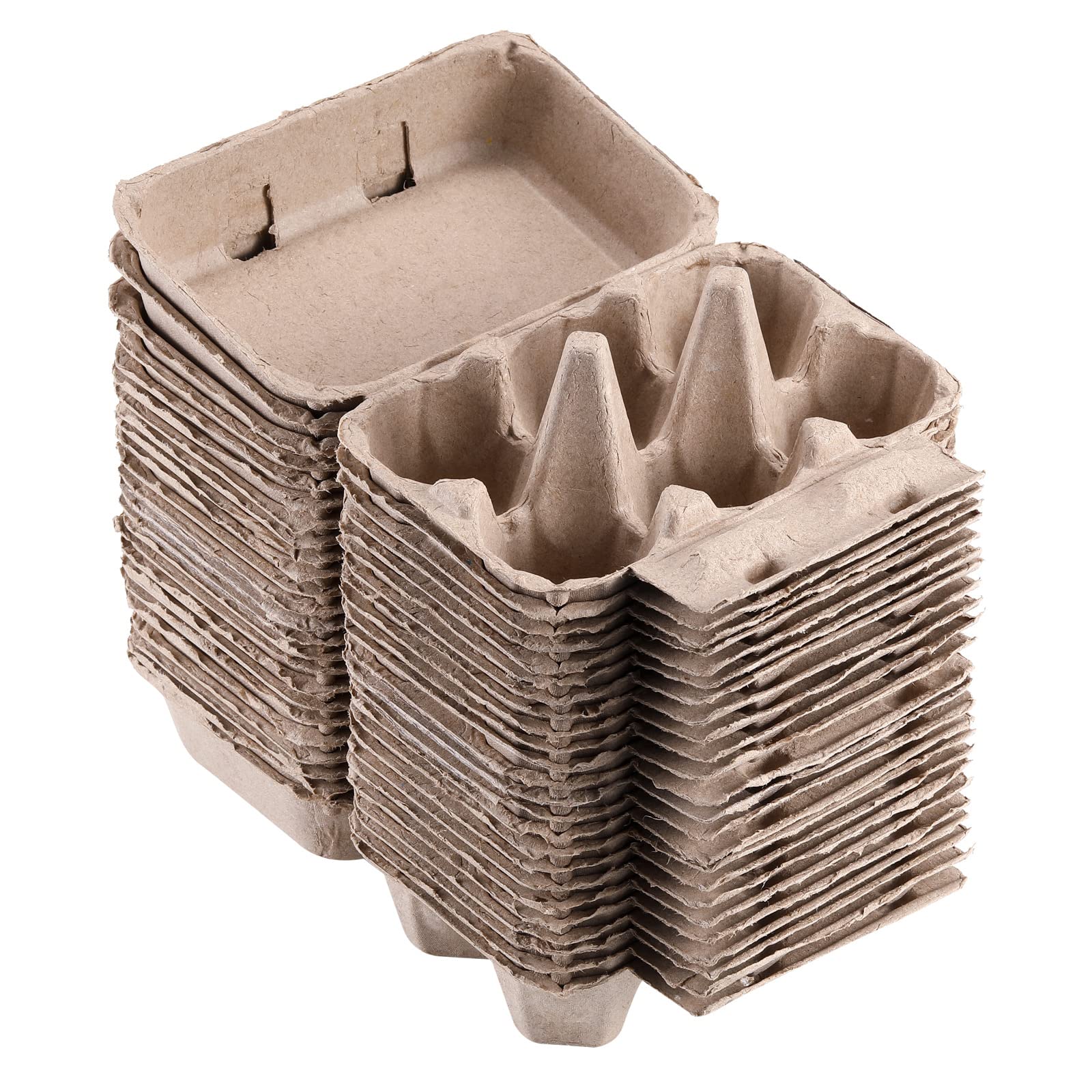 LayHyand egg carton 6 eggs storage size fits standard eggs