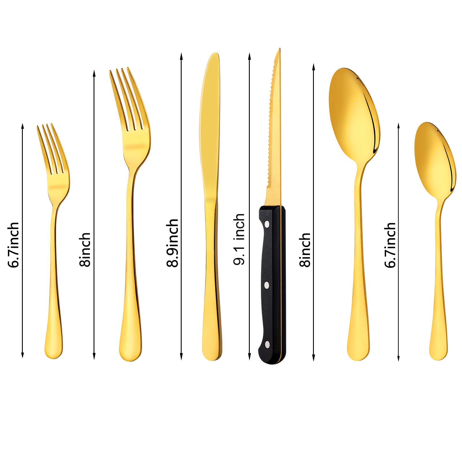 LayHyand mirror-polished gold-silverware: versatile for upscale dining and gifting.