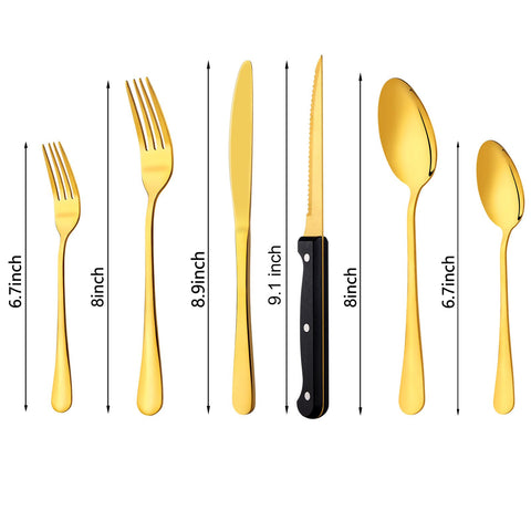 LayHyand mirror-polished gold-silverware: versatile for upscale dining and gifting.