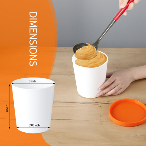 LayYun dishwasher-safe ice cream containers for easy cleanup after batches.