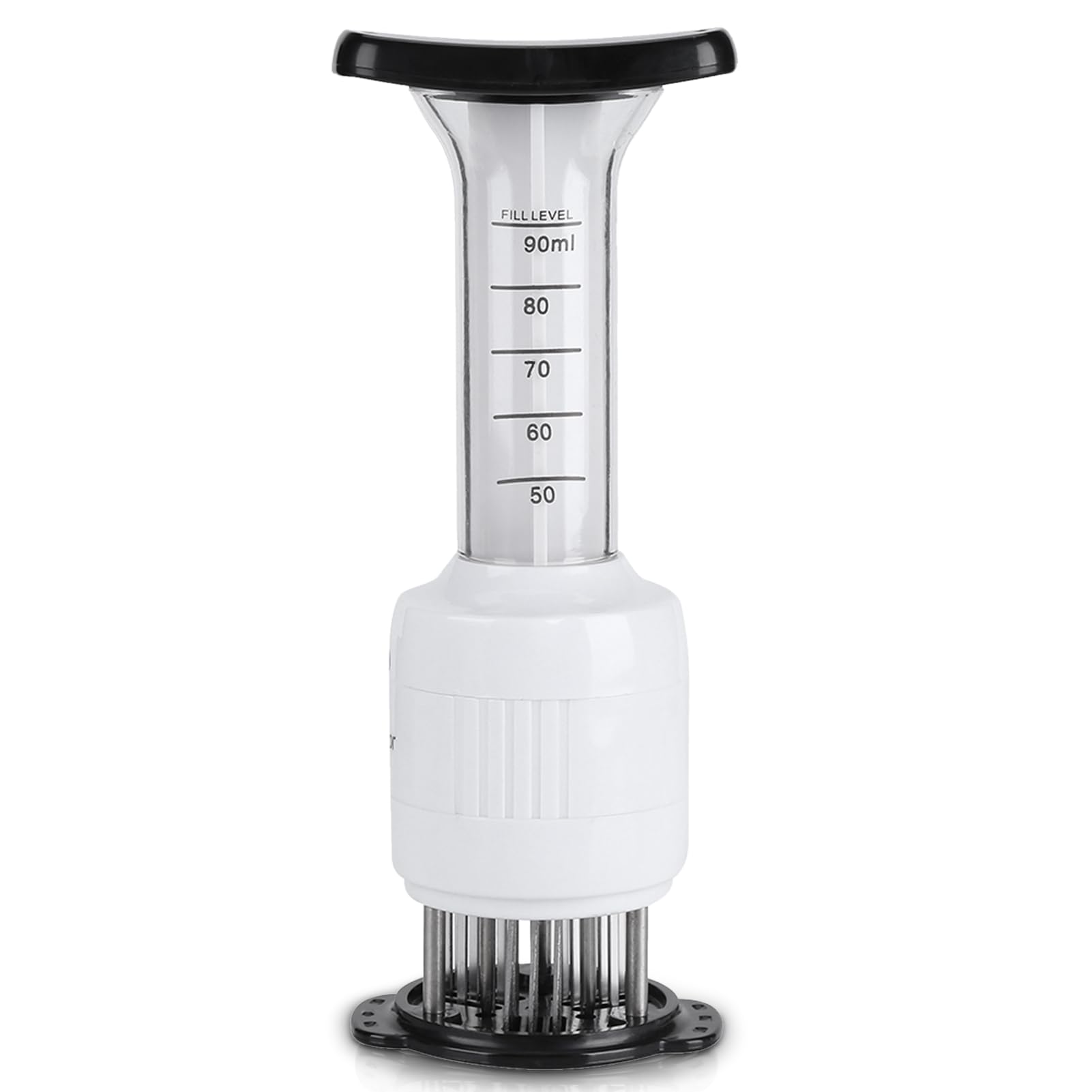 Lazmin marinade injector body ready for seasoning and use
