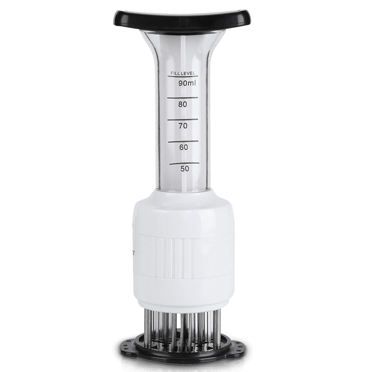 Lazmin marinade injector body ready for seasoning and use