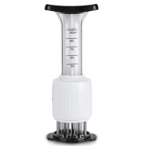 Lazmin marinade injector body ready for seasoning and use