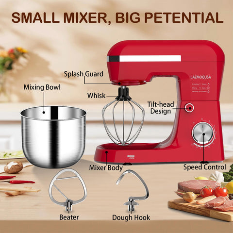 LAZMOQUSA 10-speed control lets you adjust texture precisely for different recipes.