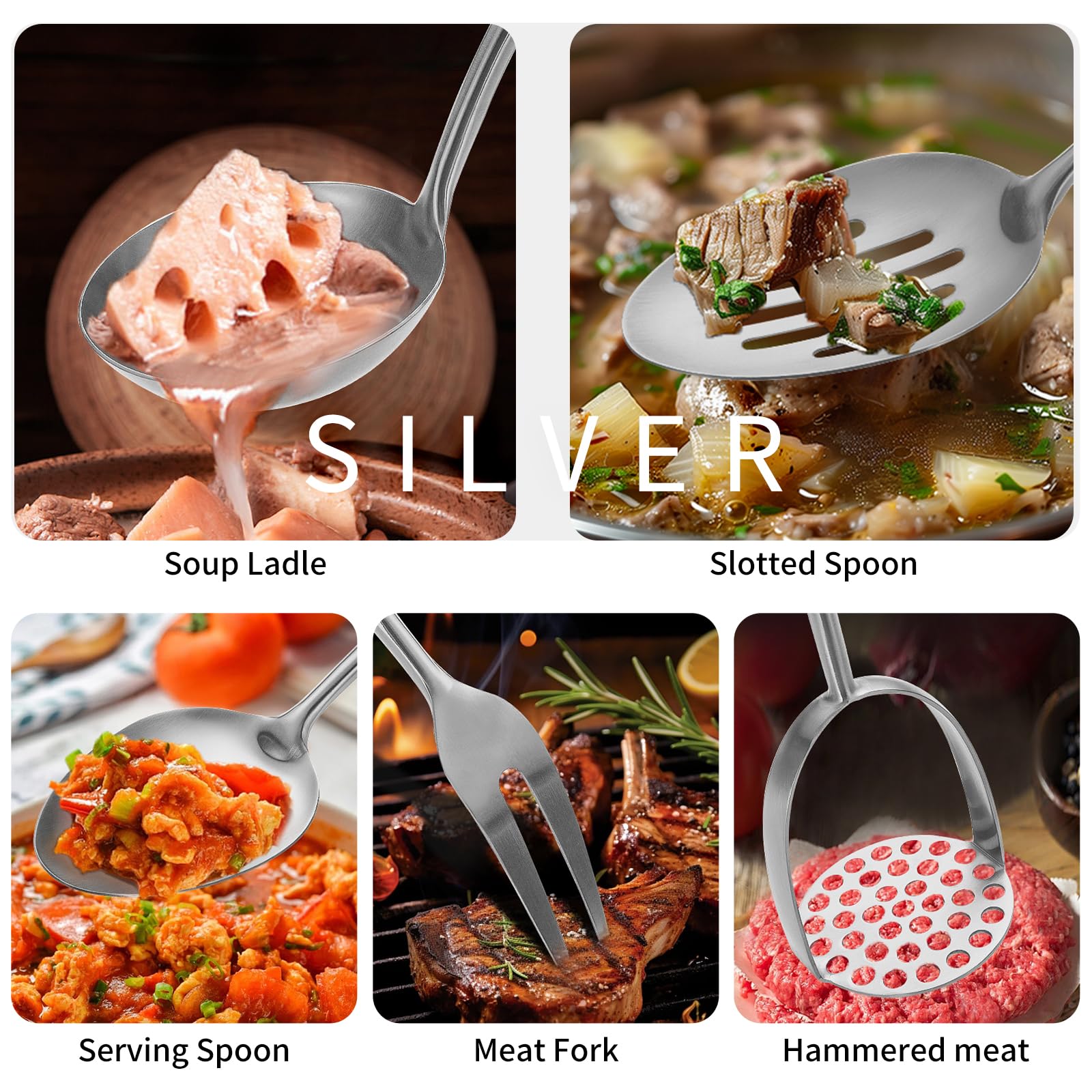 Lazycorner dishwasher-safe kitchen tools for easy cleaning and quick setup