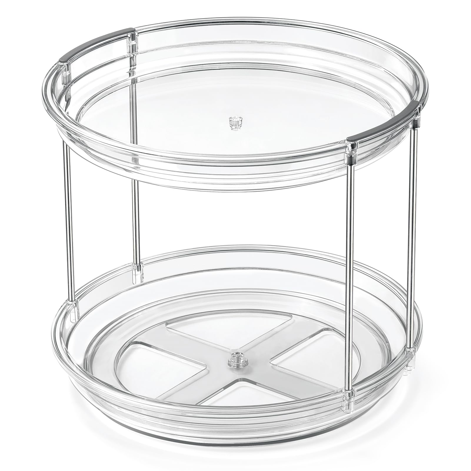 LazySpin bathroom medicine cabinet organizer for compact storage.