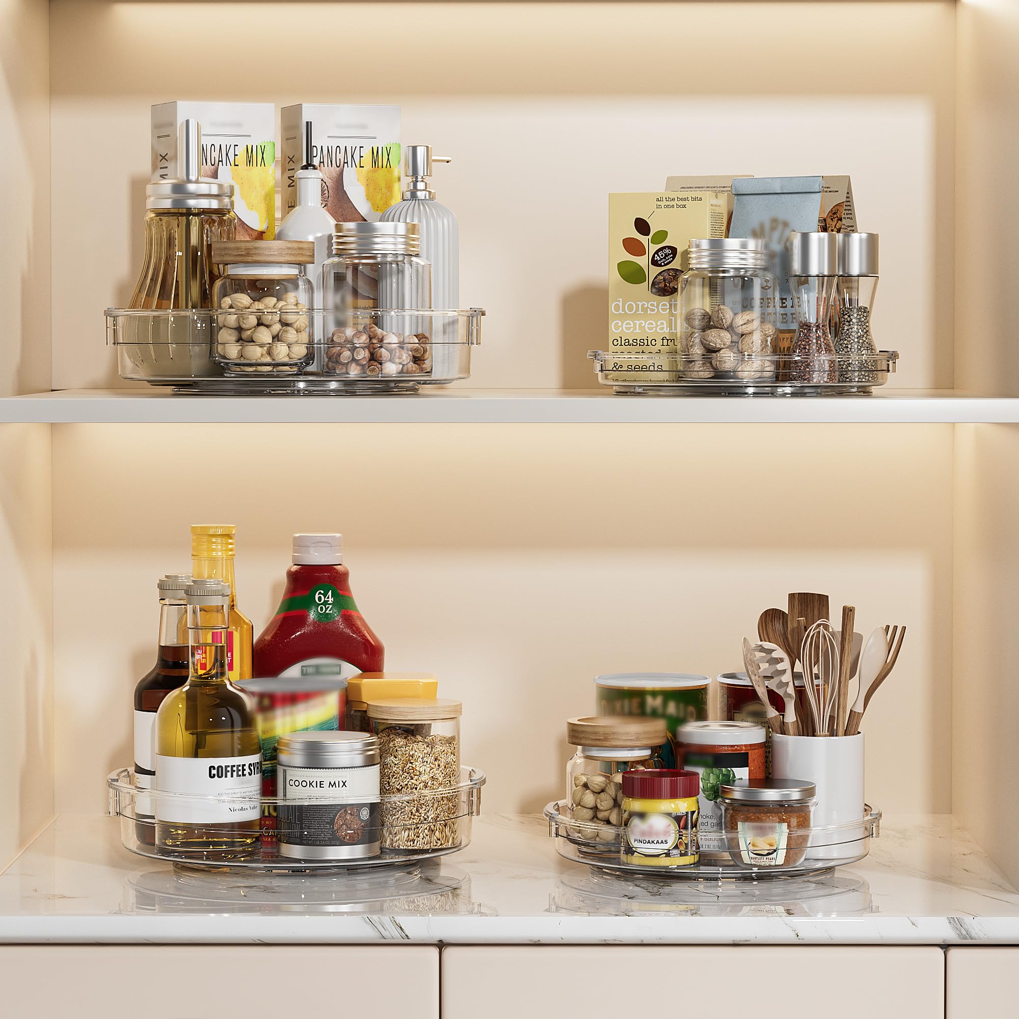 LazySpin ideal for spices, condiments, cosmetics, and more