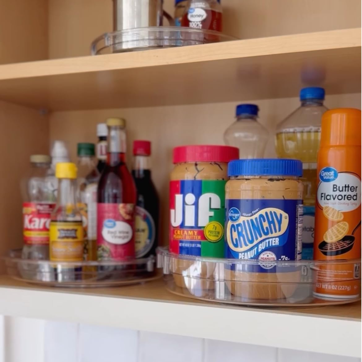 LazySpin three-pack pantry-organization-rotate keeps shelves tidy