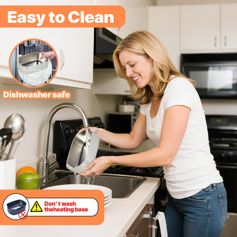LBMVRB lunch box blue steam-hole and leak-free lid improves heating experience