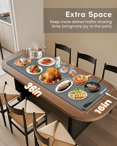 Safe surface compatibility indicates place on heat-resistant bases only.