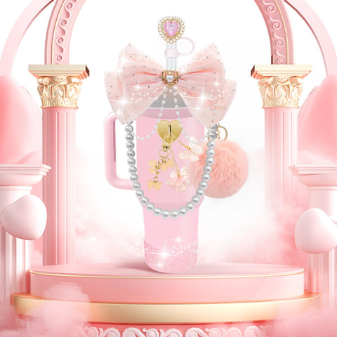 LBU cup pom-pom adds soft texture and charm to your tumbler.