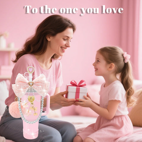 LBU pearl water bottle handle strap provides a secure, stylish grip.