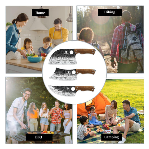Lccowot versatile set for indoor and outdoor cooking tasks.
