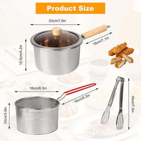 LCYHOMIEE perforated basket enables crispy results for wings and vegetables