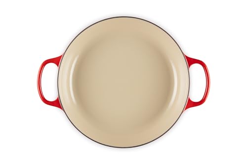 Le Creuset braiser domed lid circulates steam to lock moisture