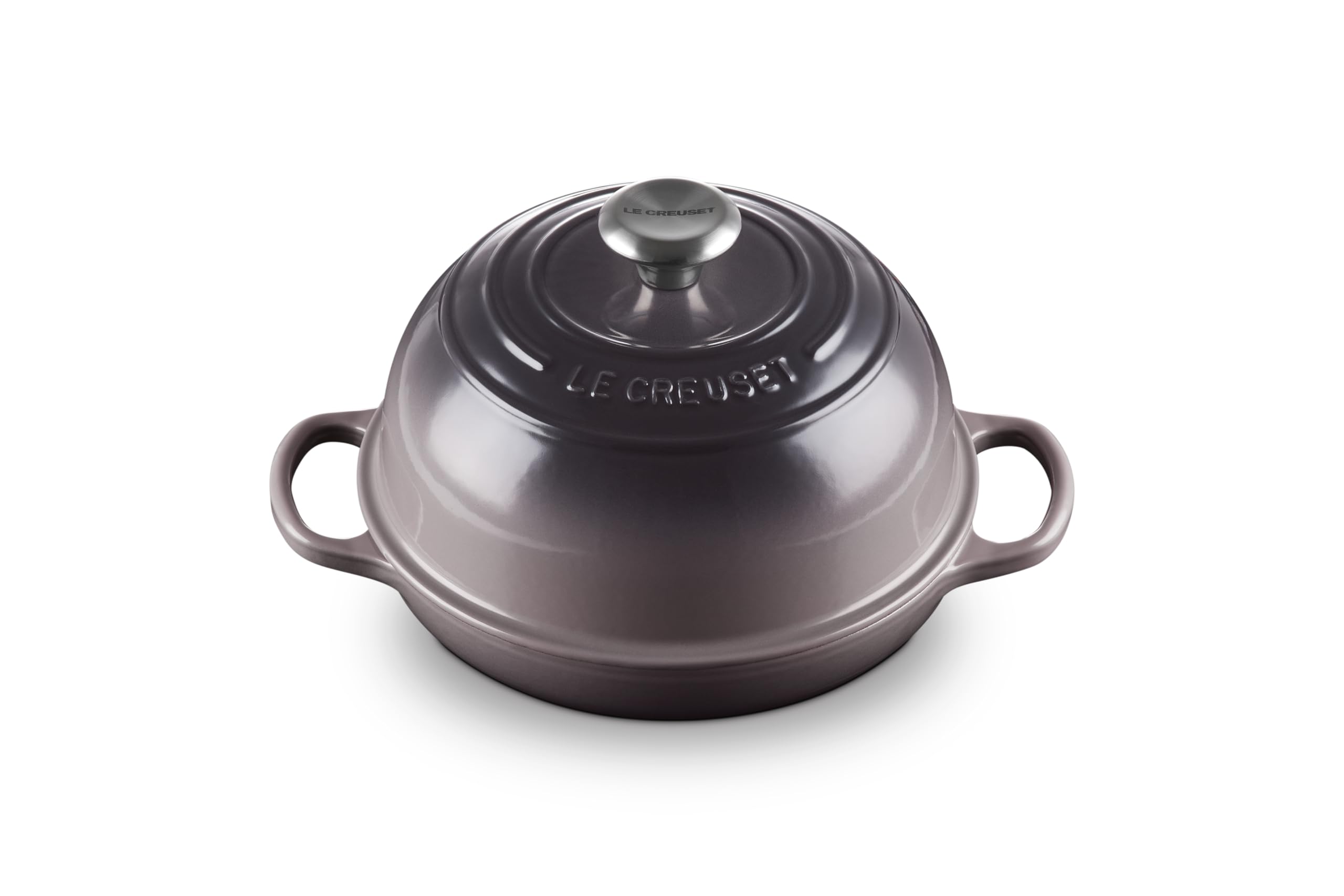 Le Creuset Bread Oven Oyster full product shot showing craftsmanship and versatility