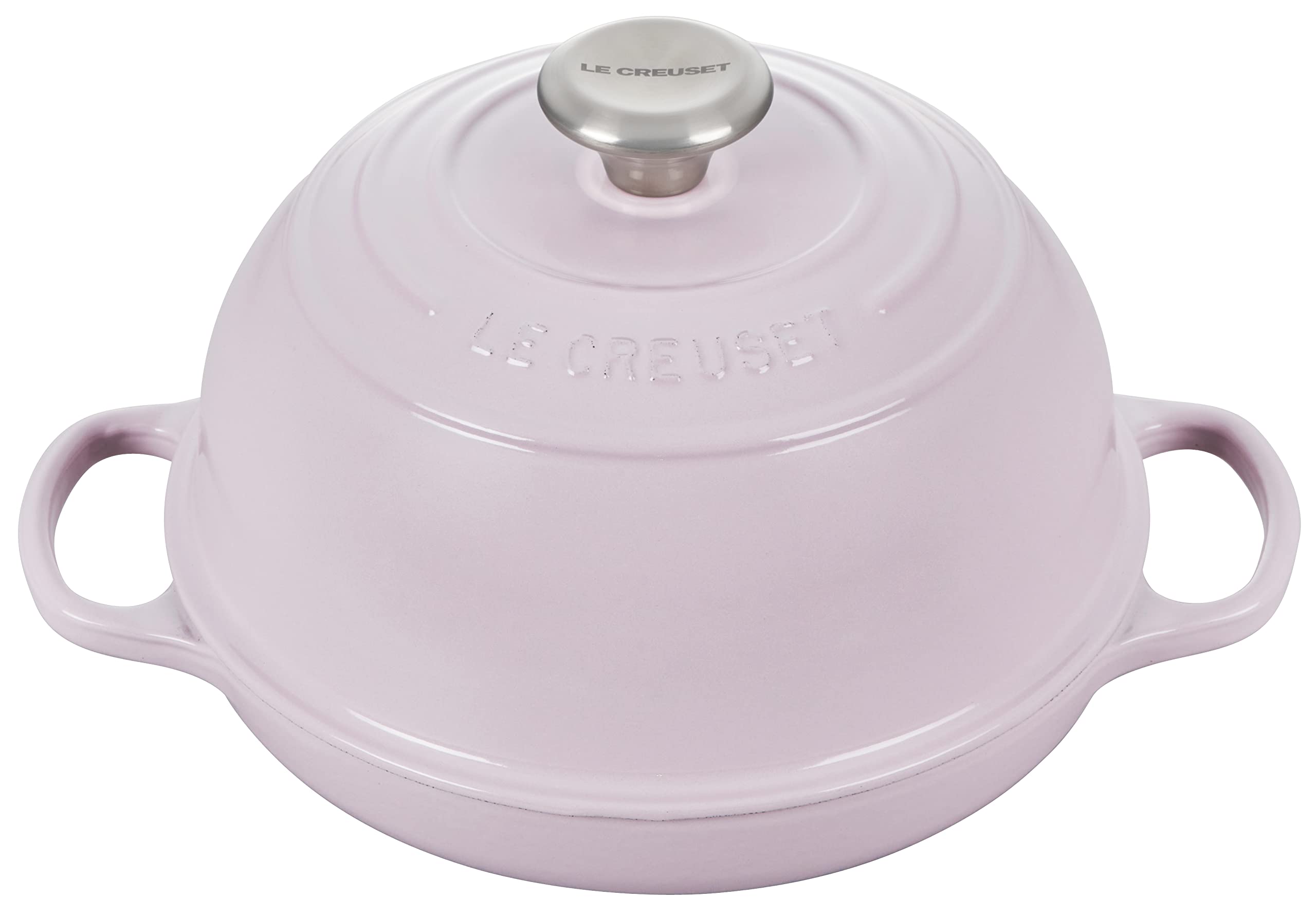 Le Creuset Bread Oven Shallot with domed lid for crisp crust and even rise.