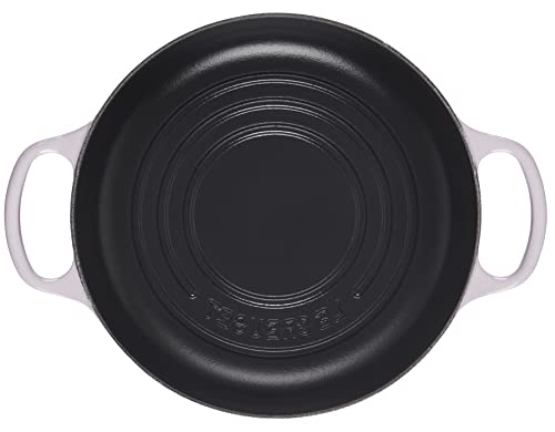 Le Creuset Bread Oven Shallot three rings mark for loaf identity and style.