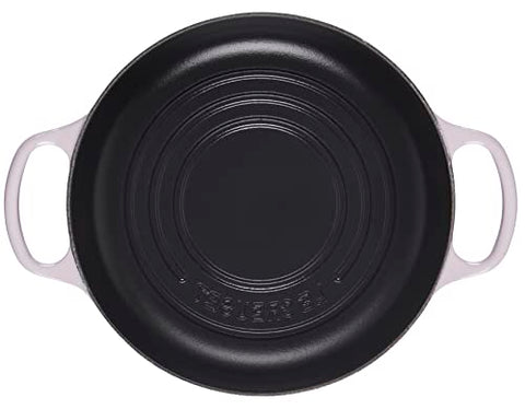 Le Creuset Bread Oven Shallot three rings mark for loaf identity and style.