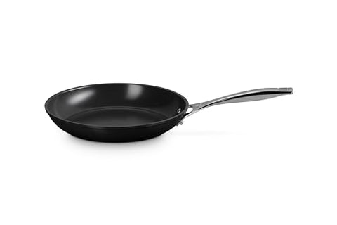 Le Creuset ceramic non-stick pan seared salmon offers even browning and minimal sticking.