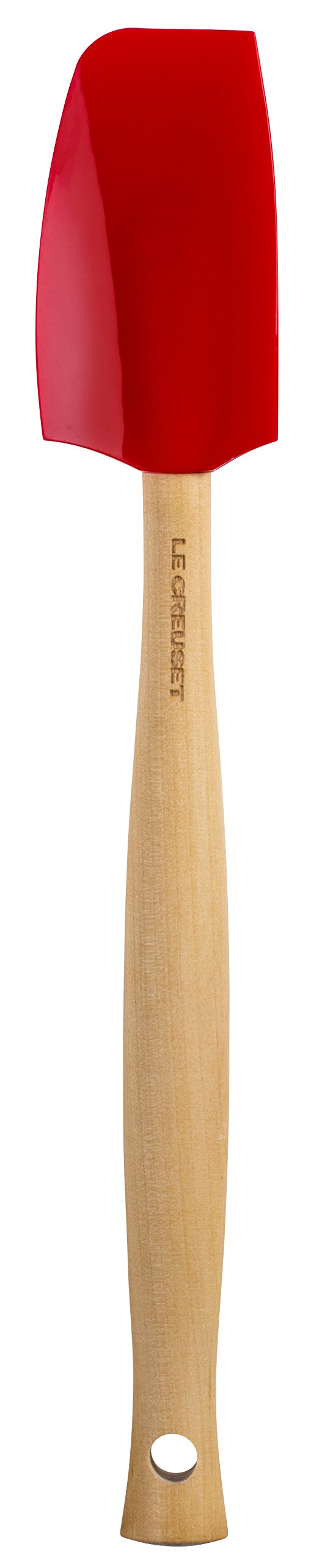 Le Creuset Craft Series edge for powerful scraping in skillets.