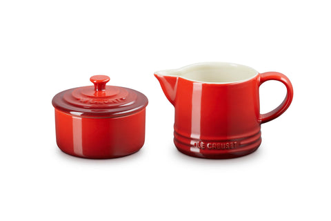 Le Creuset cream pitcher with precision-pour spout for drip-free serving