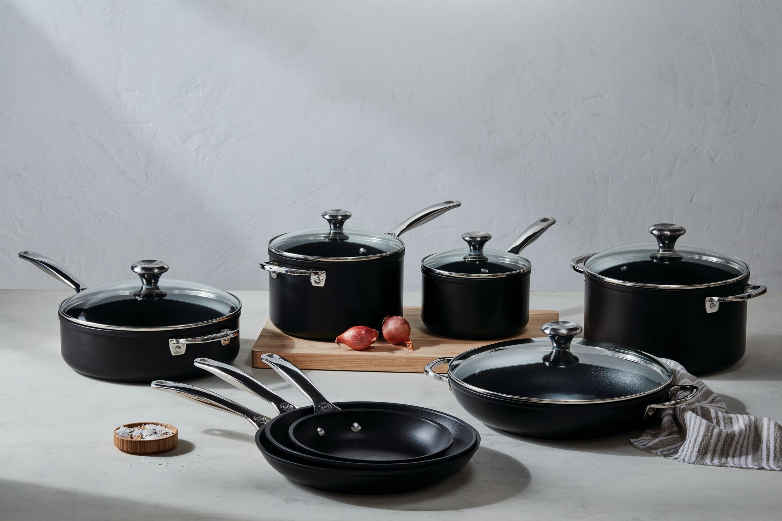 Le Creuset dishwasher safe and durable for metal utensils.