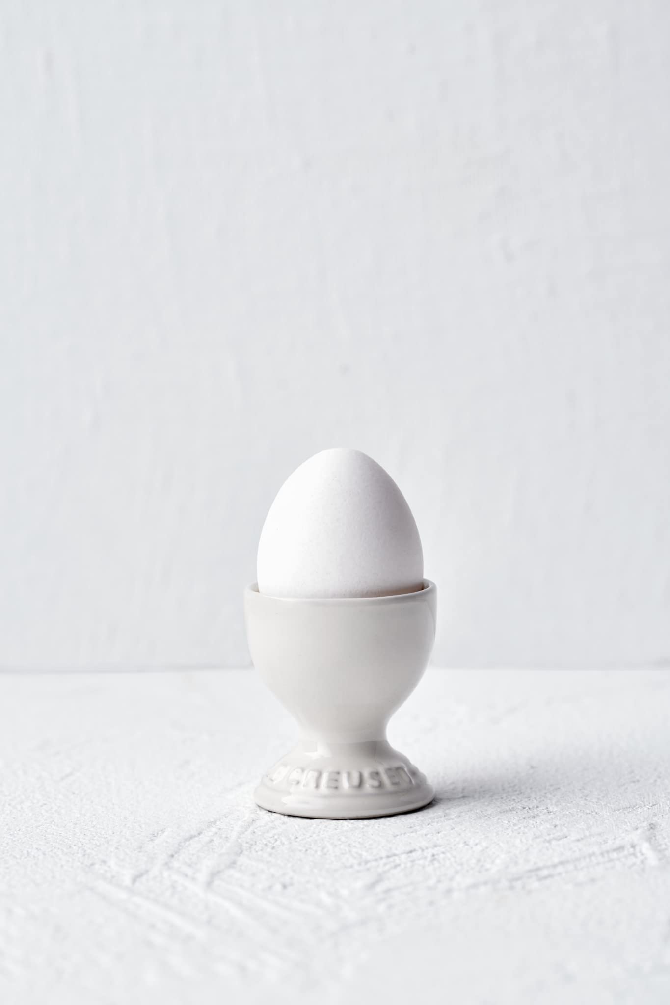 Le Creuset egg cup doubles as a small dessert or nut serving piece.