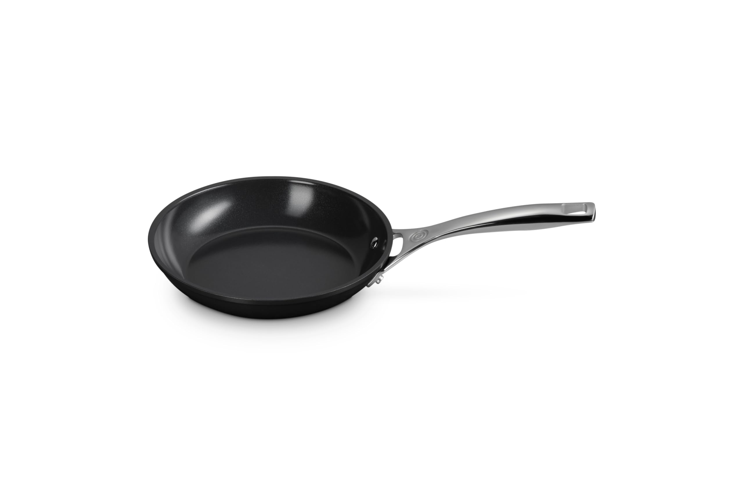 Le Creuset Essential 8-Inch non-stick ceramic pan top view with smooth coating