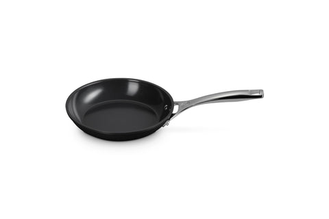 Le Creuset Essential 8-Inch non-stick ceramic pan top view with smooth coating