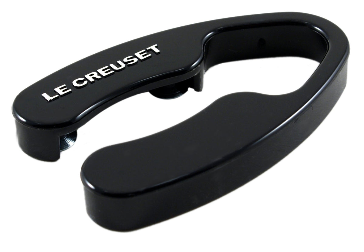 Le Creuset foil cutter with four-wheel system eases foil removal for quick bottle prep.
