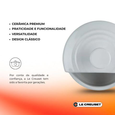Glazed interior releases foods for quick cleanup