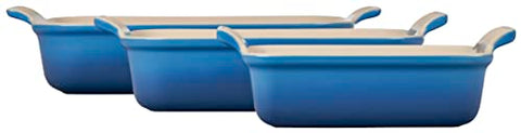 Le Creuset Heritage 10-inch dish versatile for vegetables and desserts