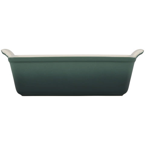 Le Creuset Heritage Loaf Pan Artichaut oven-to-table presentation after baking.