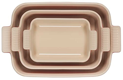 Le Creuset Heritage 7.5 inch dish cerise glaze ideal for single portions