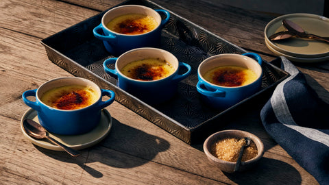 Le Creuset Marseille mini cocotte is dishwasher-safe for quick cleanup.