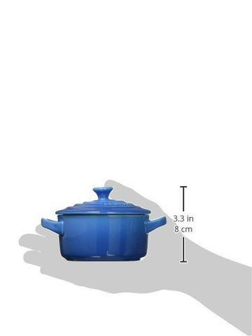 Le Creuset Marseille mini cocotte is oven-safe to 500°F for versatile cooking.