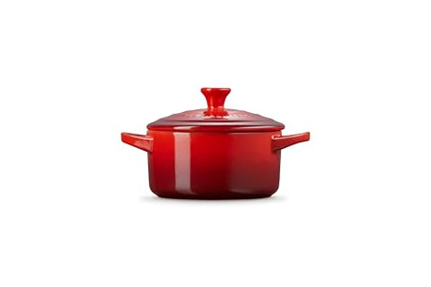 Le Creuset cocotte with loop handles for easy, secure transport