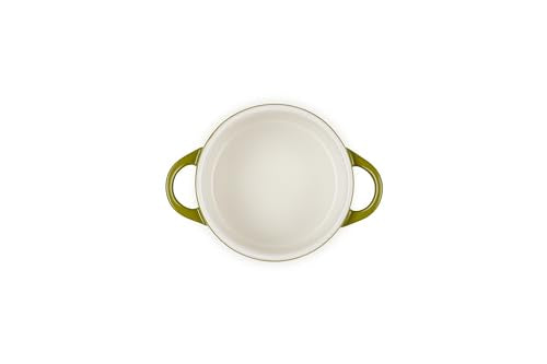 Le Creuset Olive Mini Cocotte perfect for warm cobbler servings.