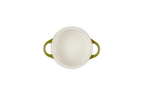 Le Creuset Olive Mini Cocotte perfect for warm cobbler servings.