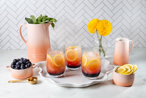 Le Creuset stoneware delivers even browning with premium heat distribution.