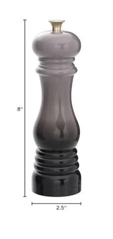 Le Creuset pepper mill complements any kitchen decor