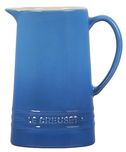 Le Creuset Marseille pitcher side handle for easy pouring