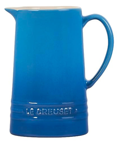 Le Creuset Marseille pitcher side handle for easy pouring