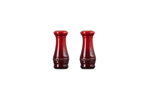 Le Creuset Cerise shakers hold 4 ounces for easy daily use
