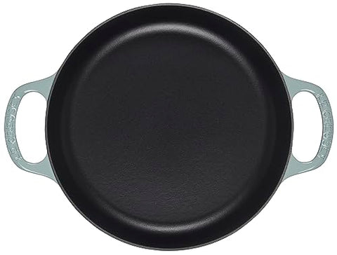 Le Creuset enamel resists dulling, stains, and chipping for lasting shine.