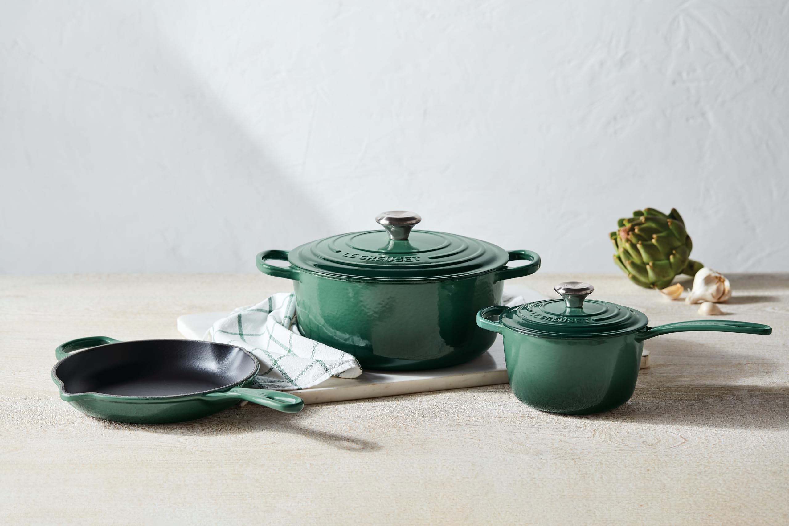 On-stovetop use of Artichaut Dutch Oven demonstrates versatile cooking capabilities.