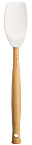 Le Creuset spatula with ergonomic grip for comfortable control