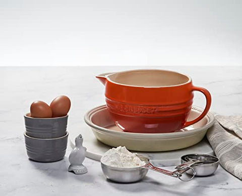 Le Creuset measuring cups are dishwasher safe for easy cleanup after cooking